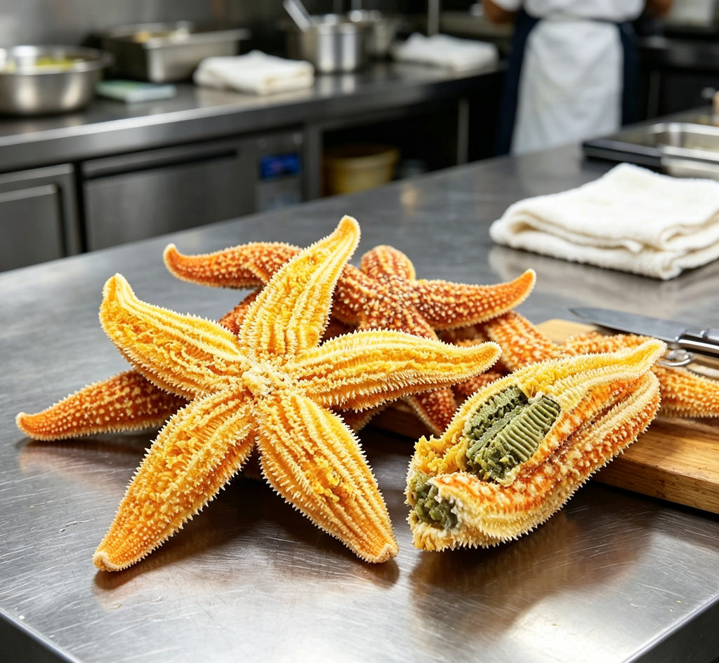 Golden Sea Star Delicacies: A Taste of the Ocean