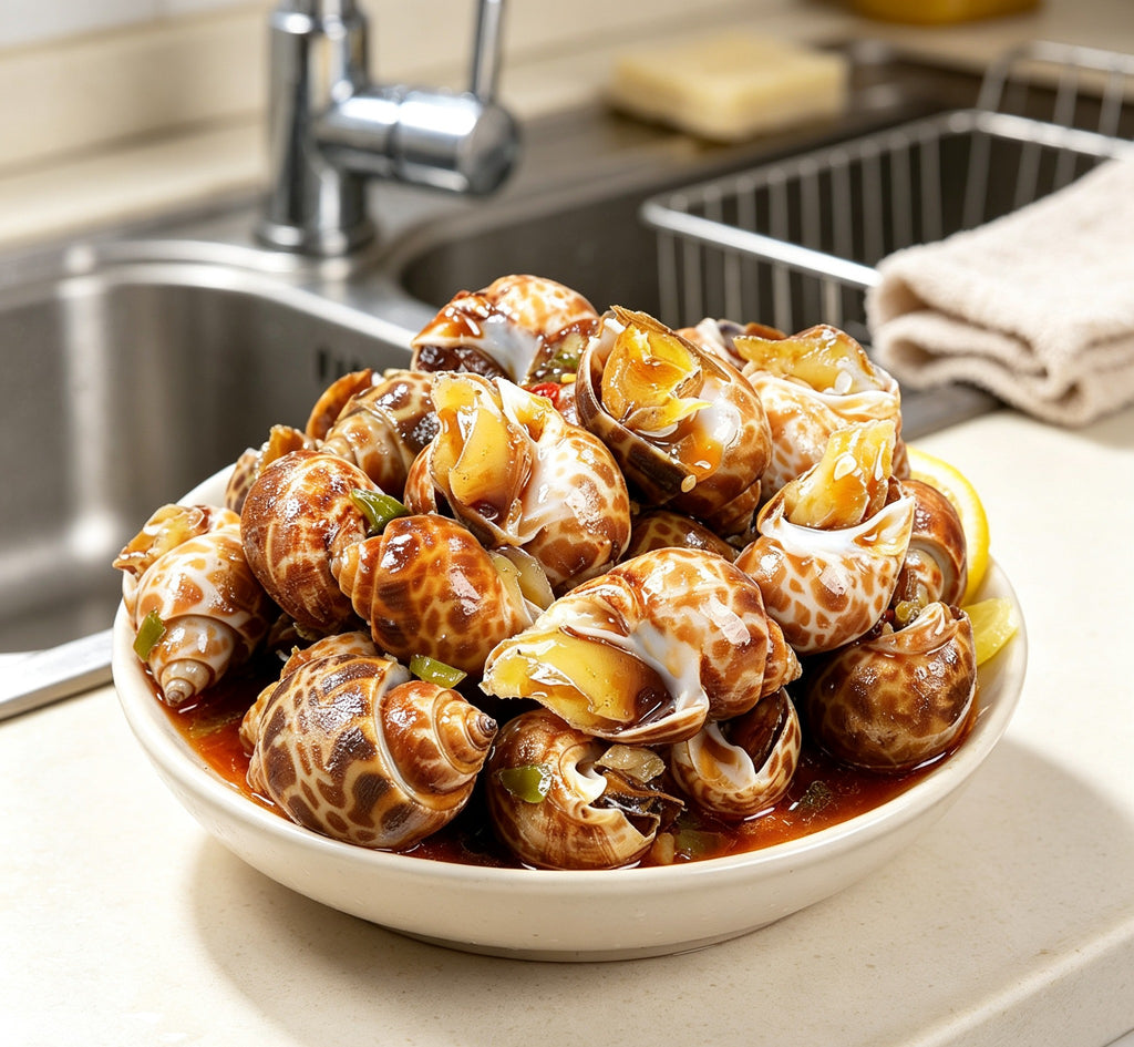 Deliciously Marinated Sea Snails – A Gourmet Treat