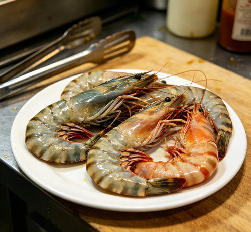 Fresh Jumbo Prawns: Plump, Tender, and Flavorful