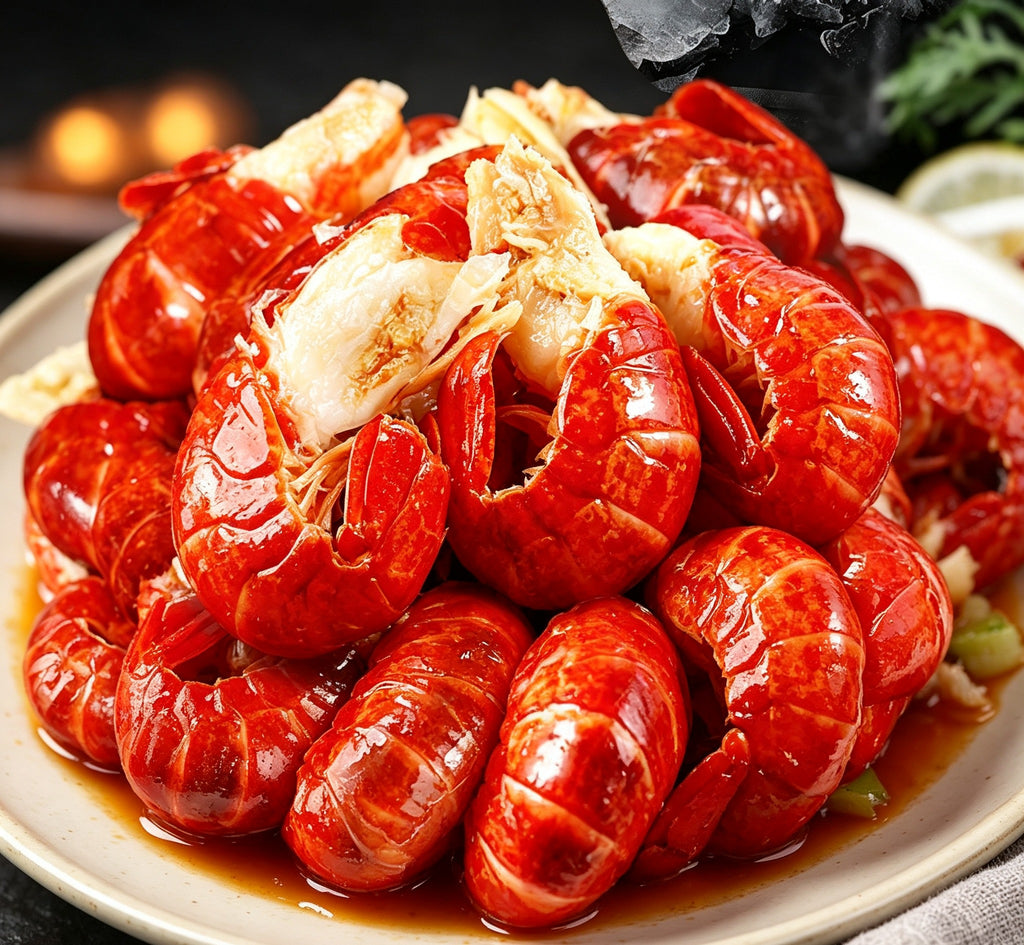 Succulent Boiled Crawfish - Crisp, Tender, and Irresistibly Flavorful