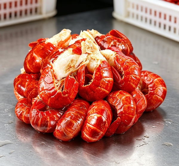 Succulent Boiled Crawfish - Crisp, Tender, and Irresistibly Flavorful