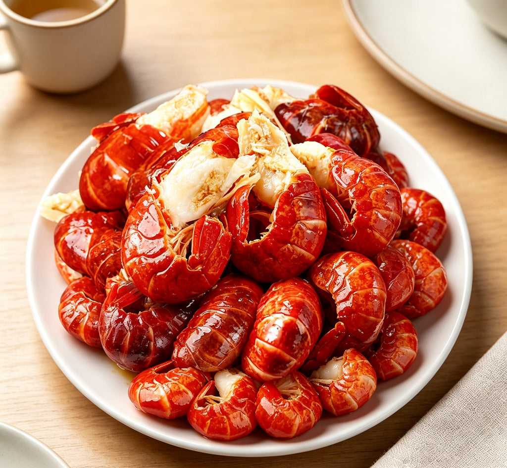 Succulent Boiled Crawfish - Crisp, Tender, and Irresistibly Flavorful